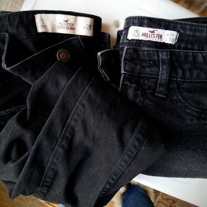 Hollister Jean's / 2 Pairs, Black